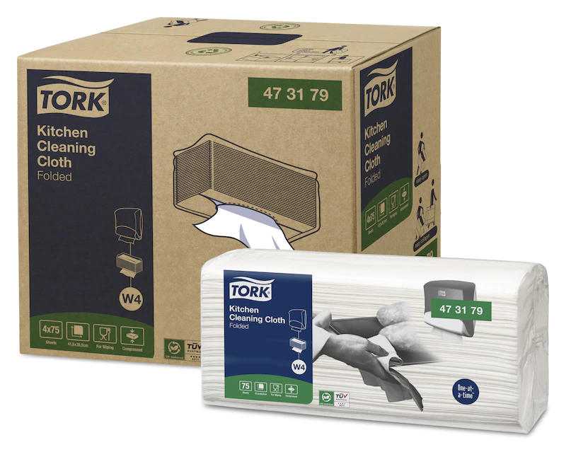 AP - Tork Torchon pour cuisine 473179 / Pqt 75 (remplace Top-Pak )