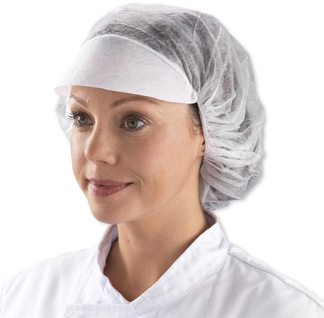 Charlotte à visière blanche / Bte 100