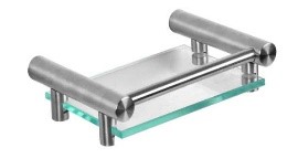 AP - Duten porte savon fixation mural, inox brossé - Garantie 25 ans