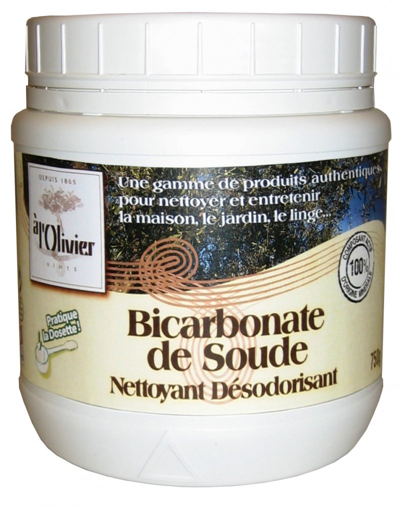 A L'OLIVIER. Bicarbonate de soude / boite de 750g