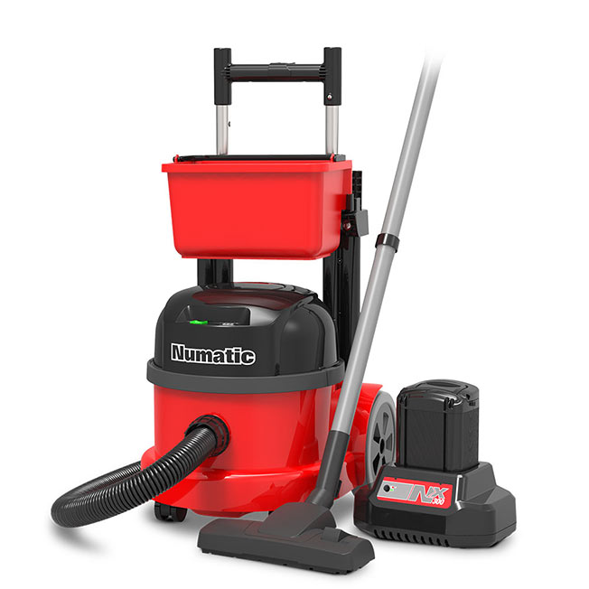 Numatic aspirateur poussière Aspitrolley à batterie lithium - PBT230NX