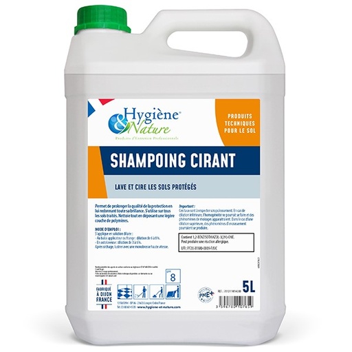 [1100] SHAMPOING CIRANT & SPRAY RÉNOVANT / 5L