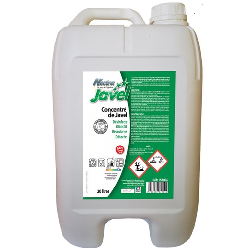 [6057] Javel 9,6% / Bidon de 20L