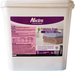 [7024] Lessive tablettes concentrée bactéricide / 3.1kg