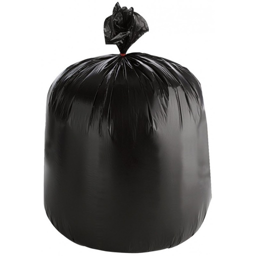 [8027] Sacs poubelles noir 50L RLV BD 27µ / CT 500 ♻
