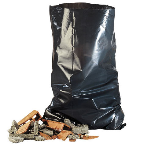 [8199] Sacs à gravats noir 50L BD extra / CT 100 ♻