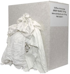 [9060] Chiffon coton blanc, Nouvelle qualité / 10Kg