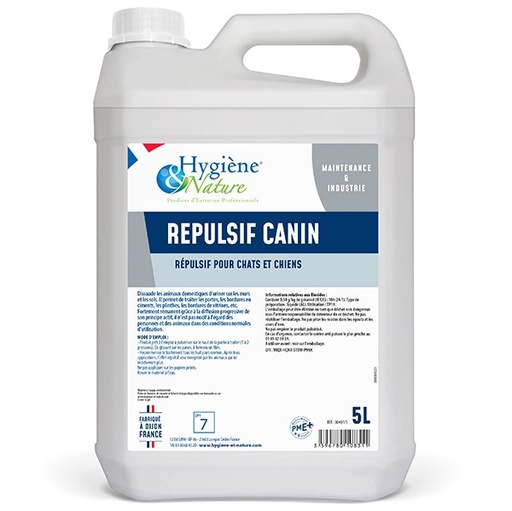 [9179] Tiros Répulsif Canin / 5L (chats et chiens)