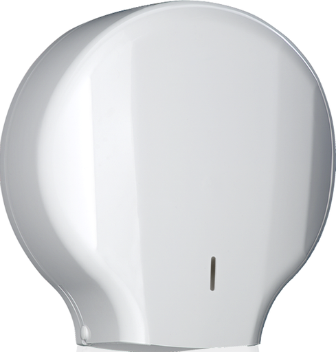 [5093- DISTRIBUTEUR] Distributeur papier hygiénique 200m Mini Jumbo ABS blanc - CP-0204-B