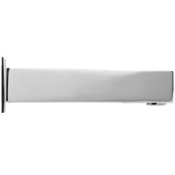 [R365-MP-B_BAT] AP - Robinet mural automatique, installation encastrée, alimentation piles, chrome