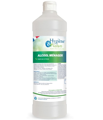 [1021] Alcool ménager citron ECOCERT / 1L